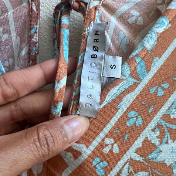 Baltic Born Mini Dress - Floral Print - Boho Chic - Size Small - Picture 5 of 8